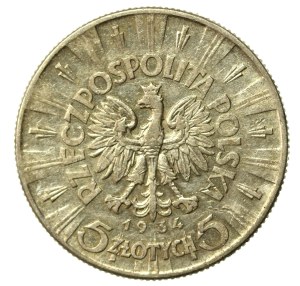 II RP, 5 złotych 1934 Piłsudski (983)