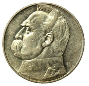 Second Republic, 10 gold 1935 Pilsudski (984)