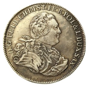 Poland/Saxony, Frederick Krystian, Thaler 1763 IFôF, S, Leipzig (985)