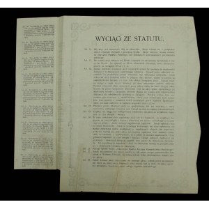 Ekonomja Spółka Akcyjna Gospodarstwa Krajowego, 10 x 5.000 mkp 1922 (995)
