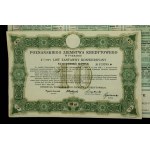 Poznań Credit Lands, 4% conversion mortgage bond, 10 zloty 1925 (997)