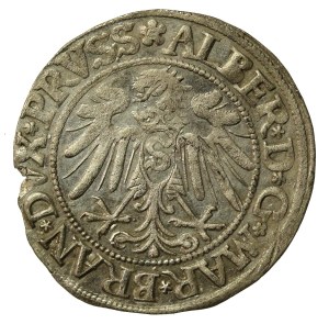 Prusy Książęce, Albrecht Hohenzollern, Grosz 1534, Królewiec (779)