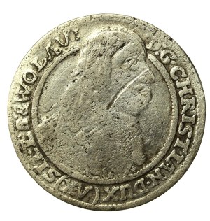 Śląsk, Księstwo Legnicko-Brzesko-Wołowskie, Krystian Wołowski, 15 Krajcarów Brzeg 1664 (790)