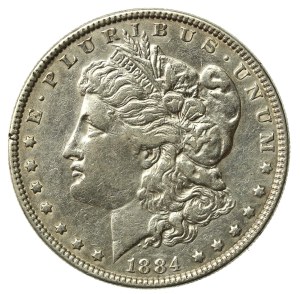 USA, $1 1884, Morgan, Philadelphia (796)