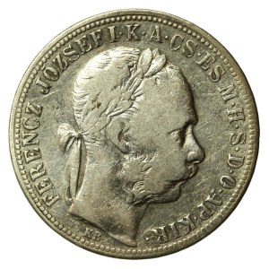 Węgry, Franciszek Józef I, 1 forint 1890 (799)