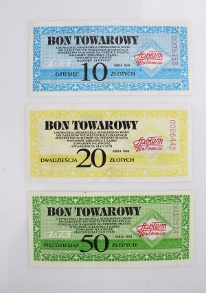 Wolomin, Społem Wolomin, large set of gift certificates (1206)