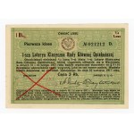 1st RGO Classic Lottery, Warsaw 1917 (1115)