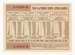 37 Class Lottery, Poznań 1936 (1120)