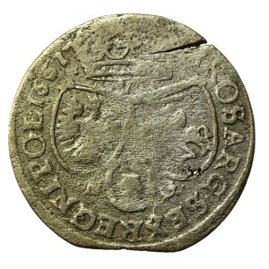 Jan II Kazimierz, Szóstak 1661, Poznań (842)