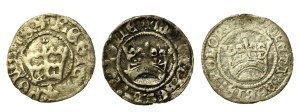 John Olbracht et al. Half-penny set. Total of 3 pieces (846)
