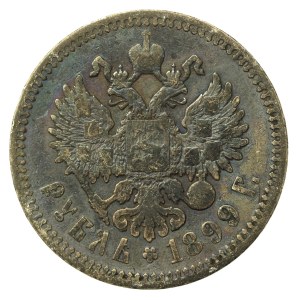 Rosja, Mikołaj II, Rubel 1899 (863)