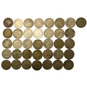 Rosja, ZSRR, zestaw 20 kopiejek 1925-1945. Razem 36 szt. (803)