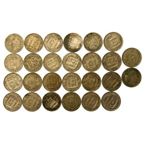 Rosja, ZSRR, zestaw 15 kopiejek 1933-1943. Razem 26 szt. (813)
