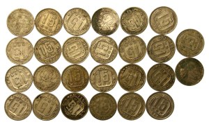 Russia, USSR, set of 15 kopecks 1933-1943. total 26 pieces. (813)