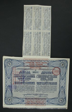 Polskie Fabryki Maszyn i Wagonów L.Zieleniewski i S.A. - 100 zł 1926 (182)