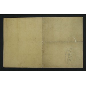 Dyplom Członkostwa - Wykaz Członkostwa Kasy Pensyjnej Spółki Brackiej w Tarnowskich Górach - Ruda Śląska 1931 (183)