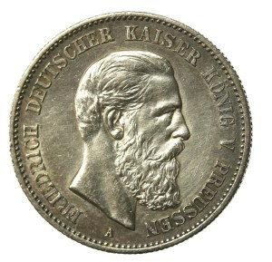 Germany, Prussia, Frederick III, 2 marks 1888 (262)