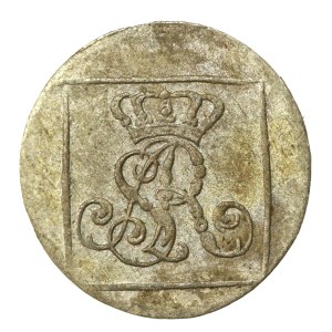 Stanisław August Poniatowski, grosz srebrny (ćwierćzłotek) 1767 F.S, Warszawa (268)
