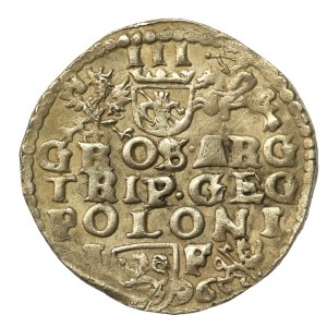 Zygmunt III Waza, Trojak Lublin 1596 - data nierozdzielona. RR (271)