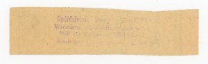 Recycled paper voucher, Wroclaw province 50 zloty 1985 (1142)