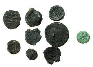 Greece, Olbia, 4th century BC. Set of 9 pieces. (188)