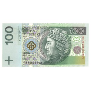 III RP, 100 złotych 1994 AY. Rzadkie (1220)