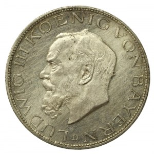 Germany, Bavaria, 5 marks 1914 (202)