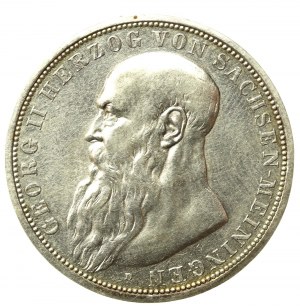 Germany, Saxony-Meiningen, 3 marks 1908 (205)