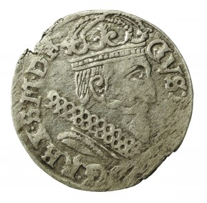 Swedish occupation, Gustav II Adolf, trojak 1632, Elblag (215)