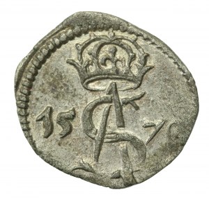 Sigismund II Augustus, Dwudenar 1570, Vilnius, Petra Platyna variety (233)