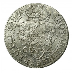 Zygmunt III Waza, Szóstak 1596, Malbork (247)