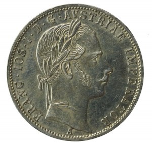 Austria, Franz Joseph I, 1 Floren 1861 A, Vienna (262)