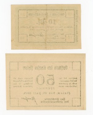 Zlotow/Flatow, Kreis, 10 and 50 fenig 1917/1918 (309)