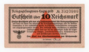 Germany, Universal Camp Voucher, 10 marks [1939] (315)