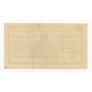 Niemcy, Uniwersalny Bon Obozowy, 10 marek [1939] (315)