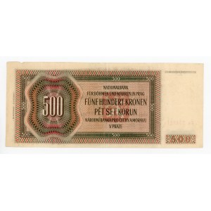 Czechy i Morawy, 500 koron 1942 (316)