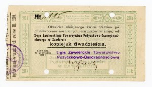 Zawiercie, 20 kopecks 1914 (319)