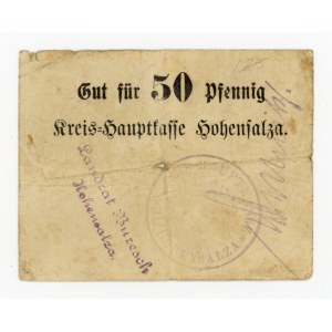 Inowrocław/Hohensalza 50 fenigów (1914). Cyfra 5 niska (321)