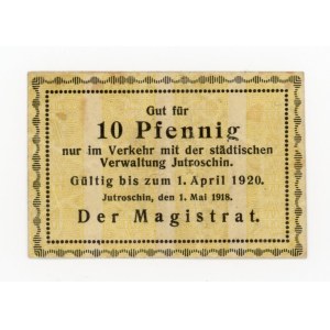 Jutrosin/Jutroschin, 10 fenigów 1918 (324)