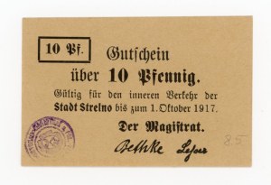 Strzelno/Strzelno, 10 fenig 1917 - light brown paper (329)
