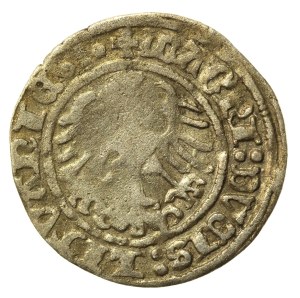 Sigismund I the Old, Half-penny 1514, Vilnius. Rev-4 dots (504)