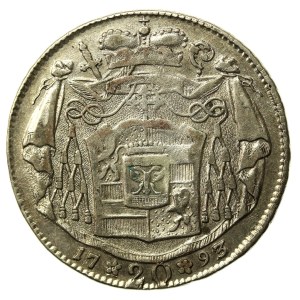 Austria, Arcybiskupstwo Salzburga, Hieronim von Colloredo, 20 Krajcarów 1793 M (531)