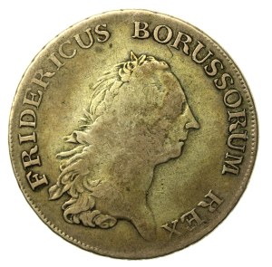 Germany, Prussia, Frederick II, 1766 thaler, Berlin (545)