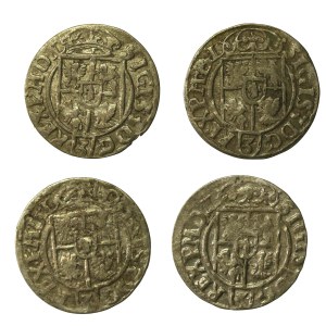 Zygmunt III Waza, zestaw półtoraków bydgoskich. Razem 4 sztuki (614)