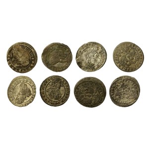 Austria/Śląsk, Leopold II, zestaw monet. Razem 8 sztuk (624)