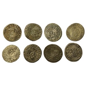 Austria/Śląsk, Leopold II, zestaw monet. Razem 8 sztuk (624)