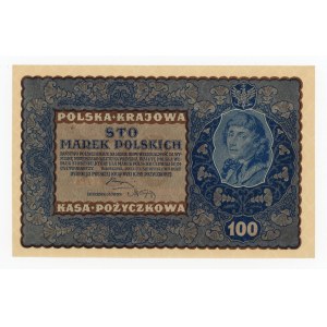 II RP, 100 mkp 1919 IH Serja J (336)