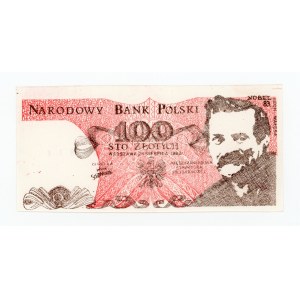 Solidarność, 100 złotych 1983 - Lech Wałęsa (337)