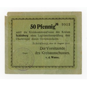 Ostrzeszów/Schildberg, 50 fenigów 1914 (350)