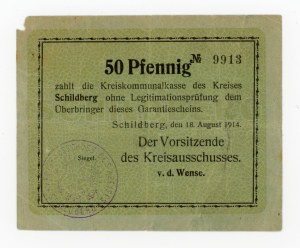 Ostrzeszow/Schildberg, 50 fenig 1914 (350)